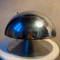 Lampada anni 70 acciaio