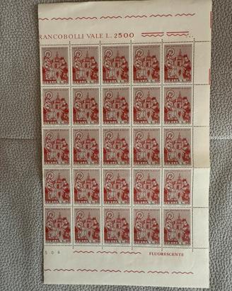 Francobolli Arte Normanna in Sicilia 50 lire