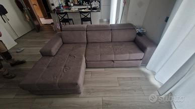 Divano letto angolare 