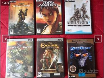 Lotto Giochi per PC a 2,5 euro l'uno