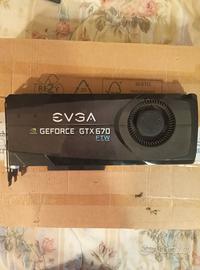 [Lievemente Trattabile] EVGA GeForce GTX 670 2GB