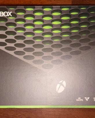 Xbox series X 1TB nera + gioco
