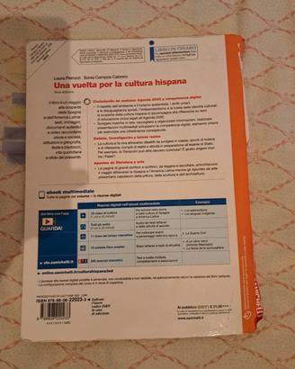libro  spagnolo una vuelta por la cultura hispana