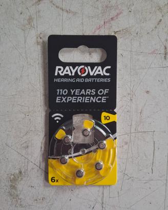 Batterie zinco-aria Rayovac Extra Advanced