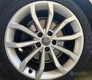 Cerchi 18" Originali Audi +gomme 4 stagioni 