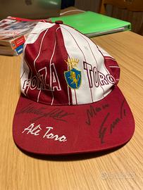 Cappellino torino calcio autografato