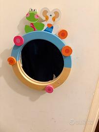 Trudi. Specchio e fermalibri bambini in legno