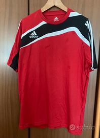 Maglietta adidas uomo rossa