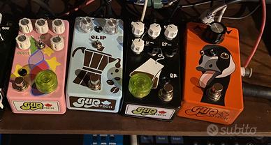 GUPtech pedali canadesi per chitarra - rsg