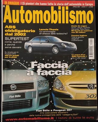 Rivista Automobilismo 04/2001 Hyundai/Fiat/Peugeo