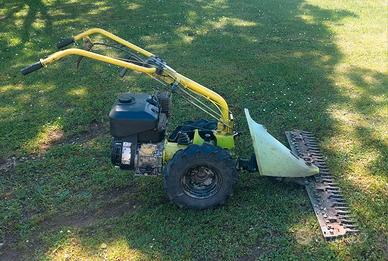 falciatrice motocoltivatore grillo