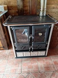 Stufa e cucina a legna