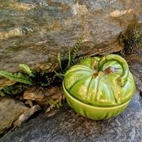 Salsiera pomodoro arte  majolica Italiana  '70