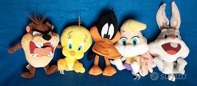 Peluches Baby Looney Tunes lotto da 5 pezzi