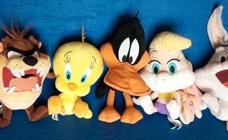 Peluches Baby Looney Tunes lotto da 5 pezzi