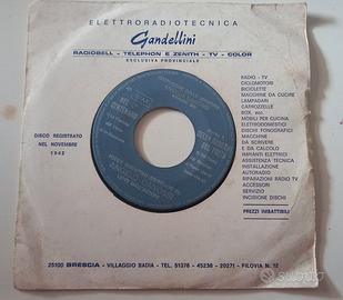 Vinile  "Elettroradiotecnica Gandellini BS "