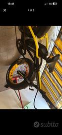 Bici argento eletrica