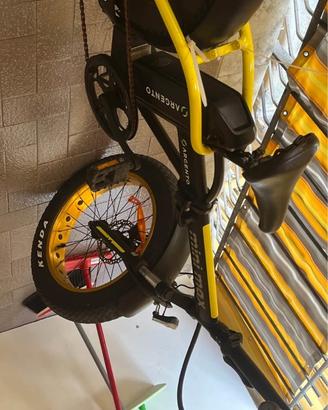 Bici argento eletrica