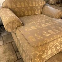 Coppia di Chaise Longue con tessuti pregiati Coro