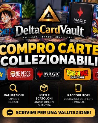 C/OMPRO CARTE TCG/POKÉMON/ONE PIECE/MAGIC/YU-GI-HO