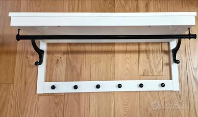 appendiabiti a muro  hemnes ikea 
