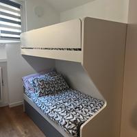 Letto a castello triplo Cameretta