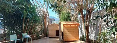 Case in legno per giardino o terrazzo 