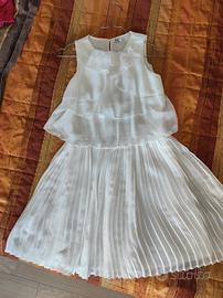 abito cerimonia bianco