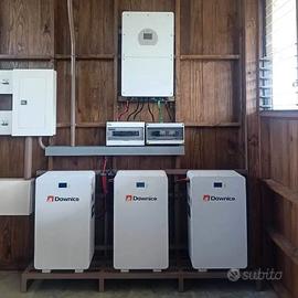 Kit 15kw fotovoltaico 8kw monofase accumulo litio