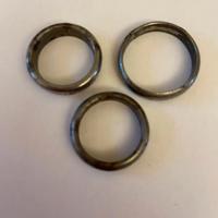 Tris di fedi anelli ''oro alla Patria 18-11- 1935