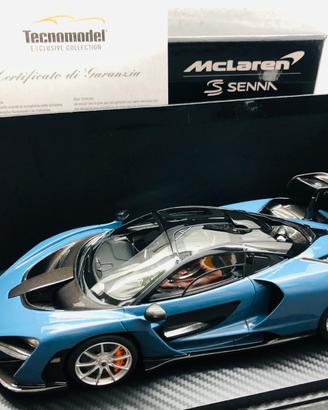 Mclaren Senna Tecnomodel 1/18 Viktory grey