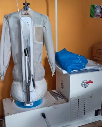 Manichino stiracamicie industriale Silc per lavand