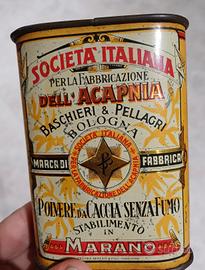 Scatola da caccia vintage Baschieri 