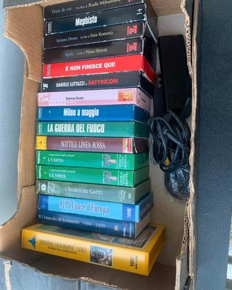 Lotto videocassette vhs - film - documentari