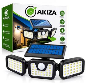 Faretto a led solare