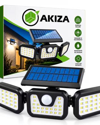 Faretto a led solare