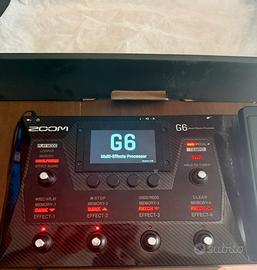 Pedaliera multieffetto Zoom G6