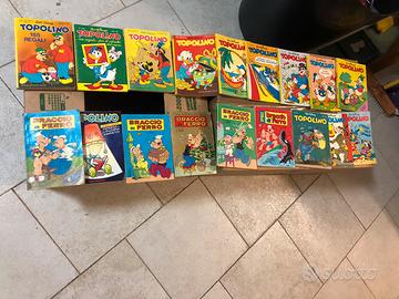 Fumetti braccio di ferro e topolino