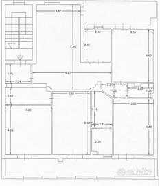 Ampio appartamento per due nuclei familiari