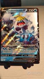 Carte Pokèmon Crabominable V