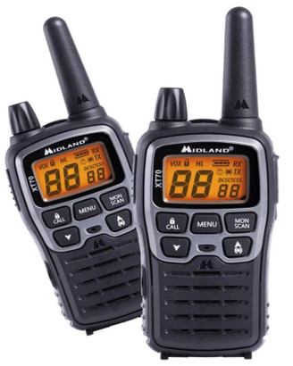 Midland - Walkie Talkie XT70, 2 Ricetrasmittenti P
