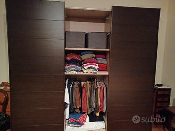 Armadio tre ante scorrevoli