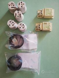 portalampada raccordo alimentatore illuminazione