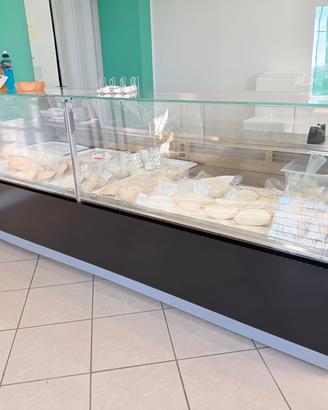 n.2 banchi frigo gastronomia, banchi acciaio inox