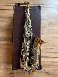 Sax alto Grassi vintage, funzionante, custodia