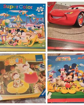 Bambini 4 puzzle Topolino Cars Thun