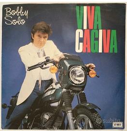 BOBBY SOLO Viva CAGIVA 45 GIRI 7" RARO 1983 DISCO