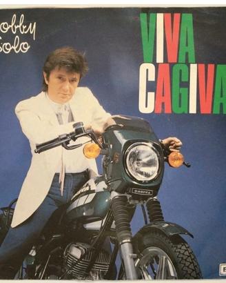 BOBBY SOLO Viva CAGIVA 45 GIRI 7" RARO 1983 DISCO