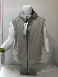 Gilet pelle prima linea Giorgio Armani originale