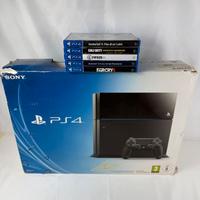 Console ps4 fat completa con scatola, funzionante
